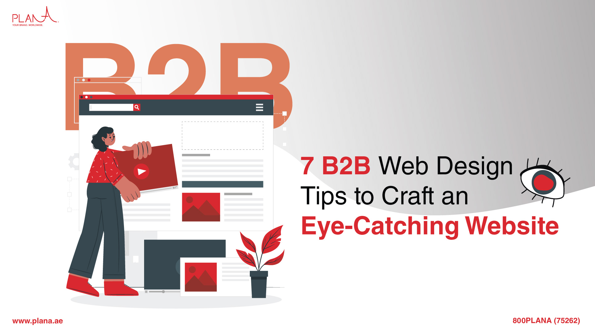 7 B2B Web Design Tips to Craft an Eye-Catching Website