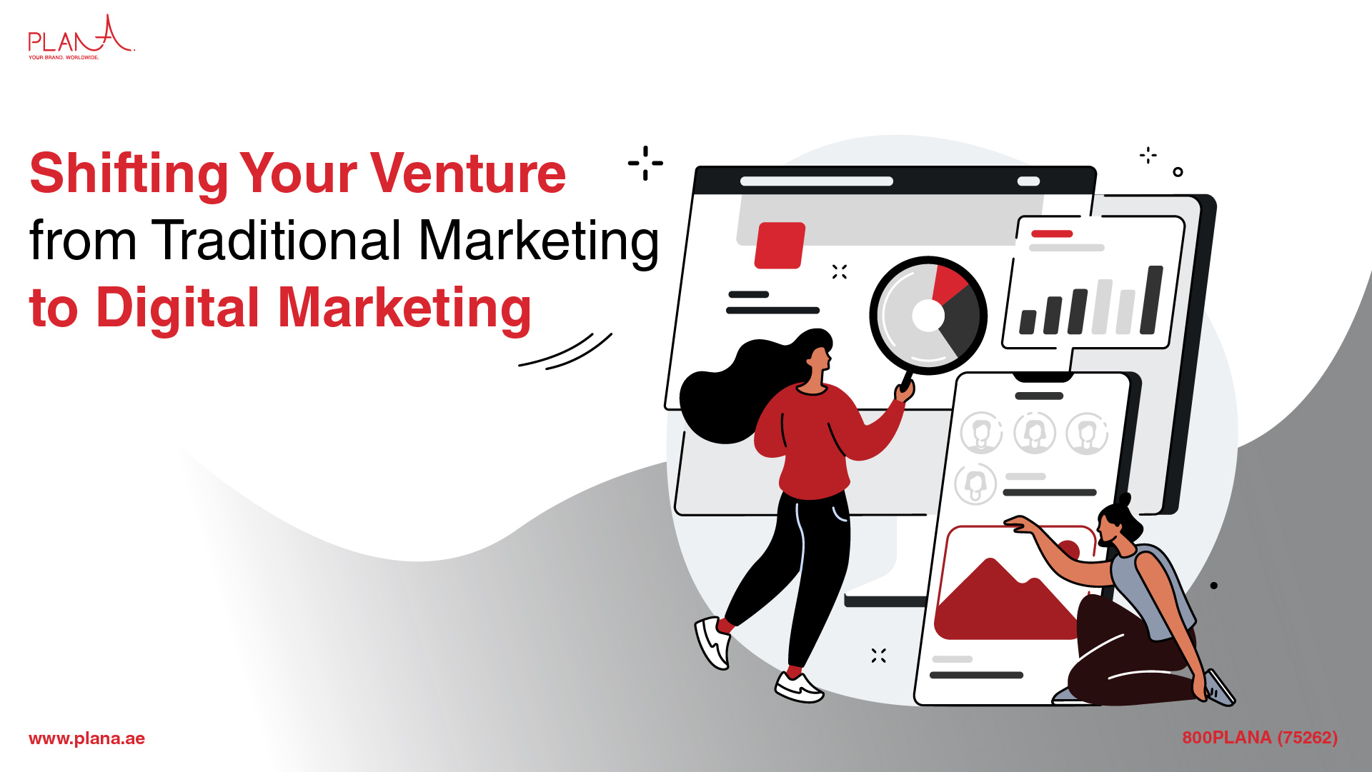Shifting Your Venture from Traditional Marketing to Digital Marketing